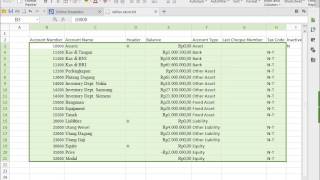 08 Import Data dari Excel pada MyOB v18 [upl. by Ahsoj741]