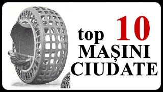 Top 10 MAȘINI CIUDATE [upl. by Lemmueu821]