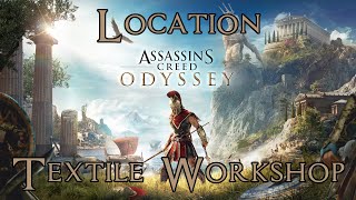 Assassins Creed Odyssey Attika Location Textile Workshop 100 Walkthrough [upl. by Bethany653]