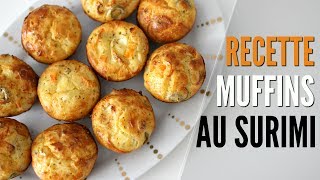 Recette Ramadan FACILE  Muffins salés au surimi [upl. by Hwu]