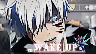 GOJO SATORU 4K EDIT 🥵  WAKE UP [upl. by Nyret]