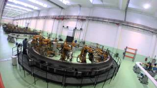 ITER Toroidal Field Coils  Wrapping and insulating the conductor [upl. by Raines]