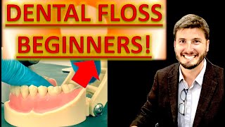 FLOSSING How to Instruct your Patients to use the Dental Floss Oral and Dental Hygiene Easy Tips [upl. by Weider]