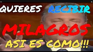 ¡¡¡COMO RECIBIR TU MILAGRO QUE TANTO NECESITAS PASTOR SID ROTH MUNDO NATURALMENTE [upl. by Aduhey637]