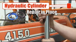 Hydraulic Cylinder Leak RepairRebuild [upl. by Phillis]