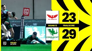 Scarlets vs Connacht  Highlights from URC [upl. by Pooh945]