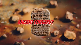 The Jehoash Tablet Truth or Masterful Forgery [upl. by Tulley711]