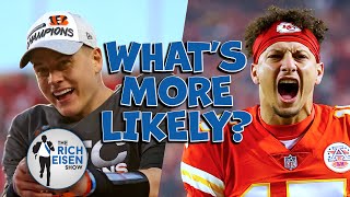 ‘What’s More Likely’  AFCNFC Championship Sunday Edition  The Rich Eisen Show [upl. by Aynom]