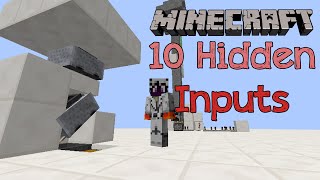 10 Secret Buttons in Minecraft [upl. by Kappenne859]