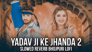 Yadav Ji Ke Jhanda 2 Slowed Reverb Bhojpuri Song Lofi New Trending Star Khesari Lal Yadav New Song [upl. by Sachsse]