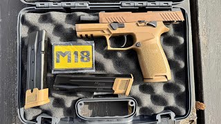 Sig Sauer P320 M18 Review [upl. by Aiouqes]