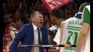 Sarunas Jasikevicius Angry Compilation [upl. by Akilak]