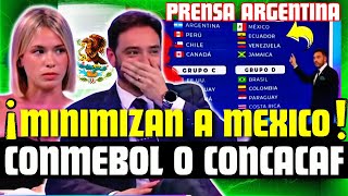 ARGENTINOS DISCUTEN sus FAVORITOS DE CADA GRUPO DE LA COPA AMERICA concacaf vs conmebol [upl. by Ael811]