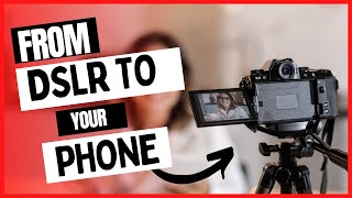 How to transfer photos from your DSLR to your phone the easiest way possible [upl. by Lrub]