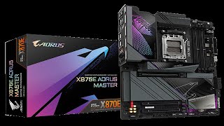 Gigabyte Motherboard X870E Aorus Master Specifications [upl. by Groveman]