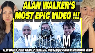 IT FINALLY HAPPENED Alan Walker Putri Ariani Peder Elias  Who I Am Restrung Video  REACTION [upl. by Marve421]