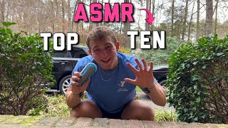 My top 10 ASMR triggers of 2023 [upl. by Quiteri]