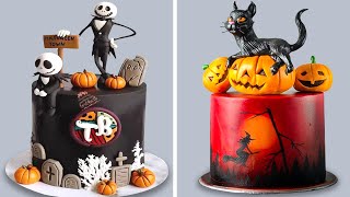 Top Cake Design Themed Halloween 🧛🏻‍♀️ Amazing Spooky Halloween Cake Ideas [upl. by Zetnod]