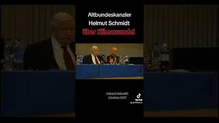 Helmut Schmidt und Klimawandel [upl. by Schonfeld813]