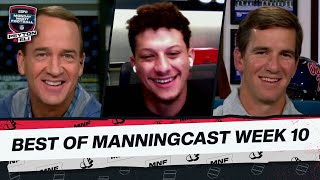 Best of the ManningCast Week 10  Monday Night Football with Peyton amp Eli [upl. by Yeaton]