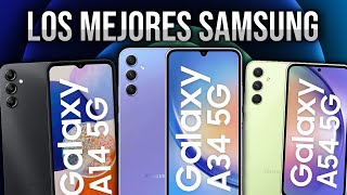 TOP 7 Mejores Celulares Samsung RECOMENDADOS ¿Que Galaxy comprar [upl. by Eilla]