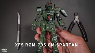 XFS RGM79S GM SPARTAN  HG 1144 Model Kit  ASMR Relax Build  Review  Bahasa Indonesia  English [upl. by Sulihpoeht]