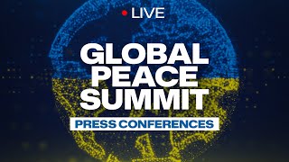 Final Press Conference of Volodymyr Zelenskyy at the Summit on Peace in Ukraine Live Stream [upl. by Tara]