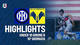 Highlights InterVerona U15 AB 10ª giornata stagione 202425 [upl. by Anaeel555]