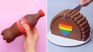 Easy amp Quick Cake Decorating Tutorials for Everyone  So Tasty Cake Decoration Ideas [upl. by Demetris]