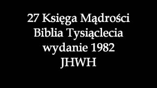 27 Księga Mądrości [upl. by Michaelina238]