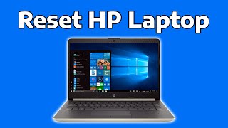 How To Reset Restore HP Laptop to Default Factory Settings in Windows 11 [upl. by Enineg]