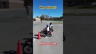 Razor Dirt Bike Vs Coleman Mini Bike Who will win minibike razor [upl. by Giarla]