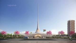 quotAmaravati City Flythrough  A Glimpse into India’s Futuristic Capitalquot [upl. by Lucchesi547]