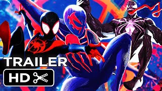 SPIDERMAN ACROSS THE SPIDERVERSE 2022  Teaser Trailer Concept HD [upl. by Pharaoh]