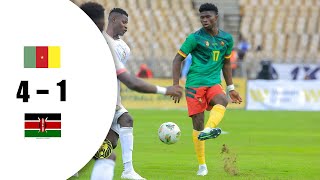 Cameroun 4  1 Kenya  Tous les buts et moments forts  Eliminatoires Can 2025 [upl. by Leahcim]