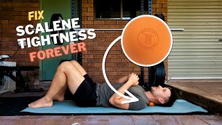 How to Permanently Loosen Scalene Muscle Tightness FOREVER [upl. by Eniledam]