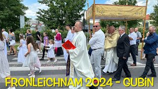 FRONLEICHNAM 2024 auch in 🇵🇱 Gubin [upl. by Mella116]