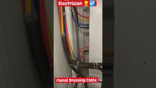 Main Painal Cable Dressing Fittings 🤯▶️  Cable Connecting electrical [upl. by Fernandes]