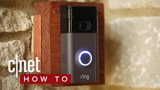 Ring Video Doorbell 2 Installation CNET How To [upl. by Danyelle]