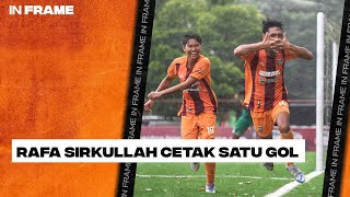 Inframe  Rafa Sirkullah Winger Lincah Borneo FC Junior U16 Yang Berhasil Cetak 1 Gol Lawan PSS [upl. by Idnis]