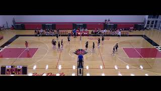 Hall High School vs FlanaganCornel JV Girls JuniorVarsity Volleyball [upl. by Ailed]