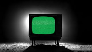 Dark Green CRT Glitch A Retro TV Adventure [upl. by Corrine]