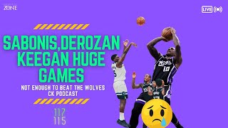 Kings vs Timberwolves  Kings lose 117115  Recap [upl. by Gasser]