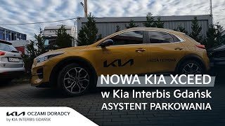 Asystent parkowania w nowej Kia XCEED MY2022  New Kia XCEED  park assist [upl. by Holzman]