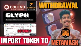 Satoshi OG amp Colend Withdrawal  2700  Akka airdrop new Update  Bitcoin Crash  OEX CTO Price BTC [upl. by Essiralc992]