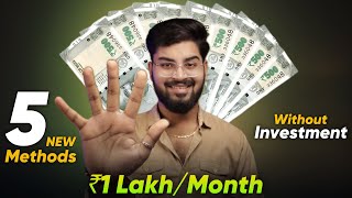 5 Unique Ways to Earn Money Online without Investment for Students in India 🔥 [upl. by Tigdirb]