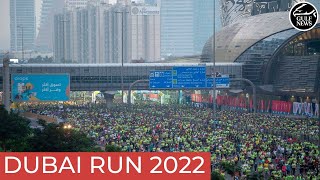 Dubai Run 2022 The worlds largest free fun run turns Sheikh Zayed Road into a giant running track [upl. by Weed]