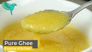 Purest Ghee From Unsalted Butter Clarified Butter Ghee From Butter Traditional Homemade Ghee [upl. by Nnaylime214]