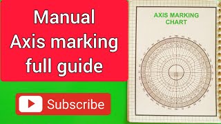 Manual Axis marking full guide [upl. by Yul]