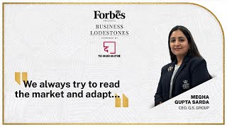 Megha Gupta Sarda Navigating business and life balance  Forbes India Business Lodestones [upl. by Ettenoj]